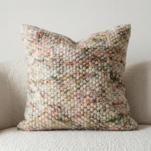 wielokolorowa wełniana poszewka dekoracyjna wielokolorowa wełniana poszewka dekoracyjna